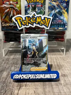 Cynthia's Ambition GG60/GG70 Ultra Rare Pokemon Crown Zenith - Image 1
