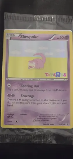 10 × Sealed Pokemon Generations 2016 Toys R Us Promo Slowpoke 32/83 Holo - Image 2