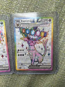 Pokemon TCG Umbreon Ex Espeon Ex Svp 175 176 Promo Pair NM Prismatic Evolution - Image 3