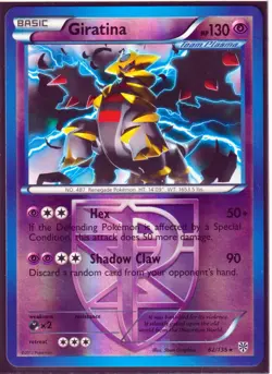 POKEMON 2012 GIRATINA (Team Plasma) 62/135 - PLASMA STORM - REVERSE HOLO NM (G3) - Image 1