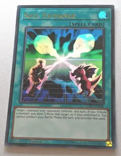 Soul Exchange - LCKC-EN038 - Ultra Rare 1st Edition Yugioh - Image 1