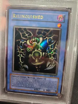 PSA 9 Yu-Gi-Oh! SDP-001 Relinquished Unlimited Ultra Rare - Image 2