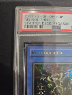 PSA 9 Yu-Gi-Oh! SDP-001 Relinquished Unlimited Ultra Rare - Image 3