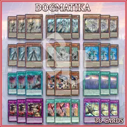 DOGMATIKA 36 DECK | Ashiyan Ecclesia Punishment Adin Nexus Nadir Nation YuGiOh - Image 1