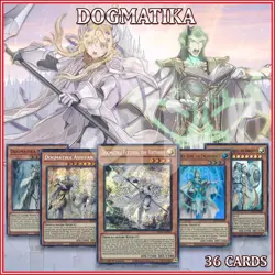 DOGMATIKA 36 DECK | Ashiyan Ecclesia Punishment Adin Nexus Nadir Nation YuGiOh - Image 2