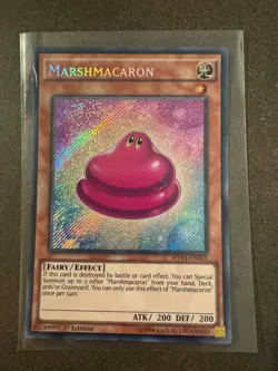 YuGiOh Marshmacaron Secret Rare 1st Edition MVP1-ENS13 - Image 1
