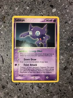 Pokemon TCG Cards Sableye 22/108 Power Keepers Rare NM - Image 3