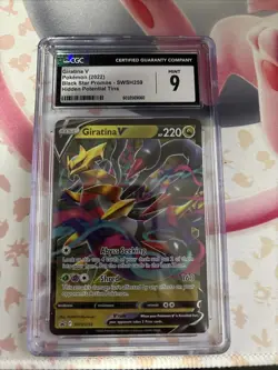Pokemon Giratina V SWSH259 TCG Sword & Shield Black Star Promo Card - Image 1