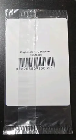 Pikachu - Toys R Us Promo Pokemon Card 26/83 Holo SEALED! MINT 2016 - Image 2