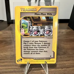 Moo-Moo Milk - Trainer - e-Reader - Pokemon Card - 155/165 - Expedition - LP - Image 1