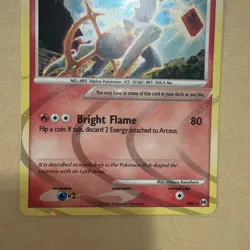 Arceus AR3 Platinum Arceus Holo Rare Pokemon Card MP - Image 3