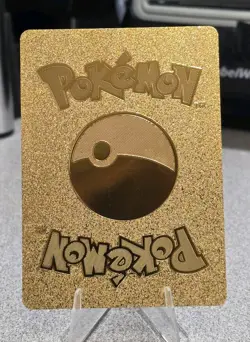 Pokemon Articuno GX 170hp Gold Foil Fan Art Collector Card TCG Rainbow - Image 2