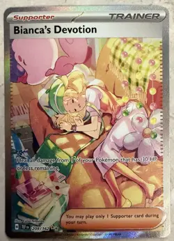 Bianca's Devotion 209/162 SV05: Temporal Forces Holo Pokemon Card - Image 1