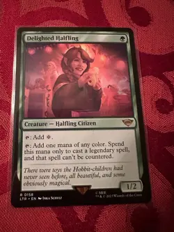 Delighted Halfling 158 Universes Beyond: The Lord of the Rings - Image 1