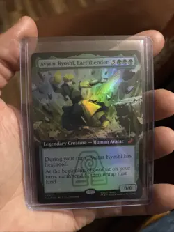 Avatar Kyoshi, Earthbender (Extended Art) Foil - Image 1