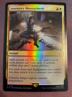 Inventory Management Foil Universes Beyond Fallout MTG NM - Image 1