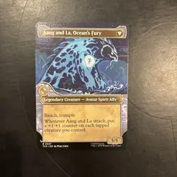 MTG Avatar ELEMENTAL SHOWCASE R Aang, Swift Savior #0347 - Image 2