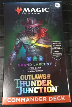 MTG Outlaws of Thunder Junction Grand Larceny Commander Deck - Image 1
