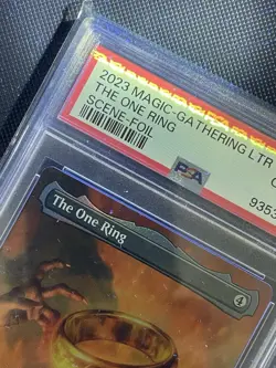 2023 MTG LOTR - THE ONE RING #451 - PSA 10 (pls read item desc) - Image 4