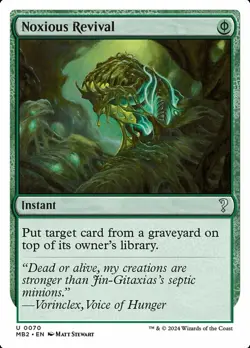 [1x] Noxious Revival - White Border Near Mint, English Mystery Booster 2 MTG Mag - Image 1