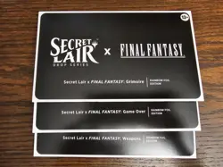 Magic: Secret Lair x FINAL FANTASY: Complete Rainbow FOIL Set English NO PROMO - Image 1