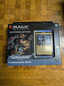 MTG x Warhammer 40K Sealed Commander Deck Forces of the Imperium - Image 1