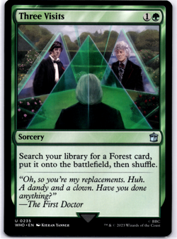 Three Visits Regular NM MTG - Image 1