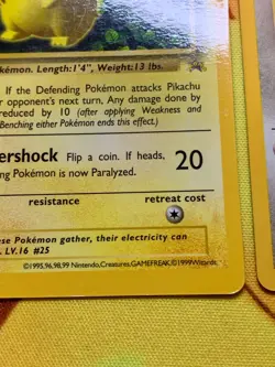 Pokemon Pikachu Jigglypuff Grey Star Coro Japanese English Promo Cards #2385 - Image 5