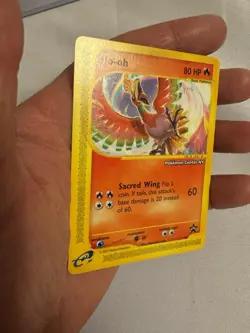 2002 Pokemon - Ho-oh Non-Holo - WOTC Black Star Promo #52 - Pokemon Center NY!! - Image 5