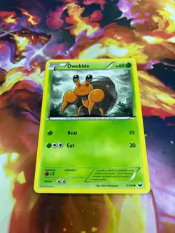 Dwebble 7/108 Dark Explorers Regular NM-Mint Pokemon TCG - Image 1