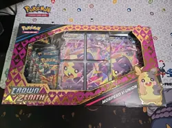 Pokemon - Morpeko V-UNION Premium Playmat Collection Box Crown Zenith SEALED - Image 1