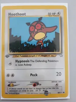 Pokemon TCG Neo Genesis - Hoothoot 60/111 (1st edition) - Image 1