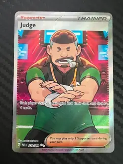 Pokemon TCG Judge Scarlet & Violet: Paldean Fates 228/091 Holo Ultra Rare NM - Image 1