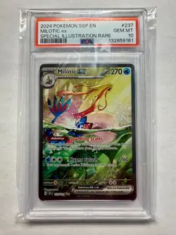 PSA 10 Milotic ex SIR Surging Sparks 237/191 Sv08 SV SSP EN 2024 Pokemon English - Image 1
