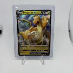 Dragonite V 049/078 Pokemon TCG Ultra Rare Pokemon GO Near Mint - Image 1