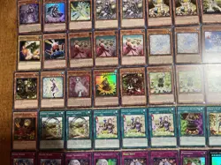 Yugioh Aromage / Rikka deck Comes Sleeved And Deck Box lot 40 - Image 2