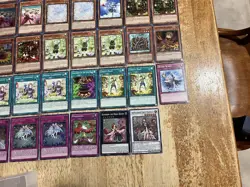 Yugioh Aromage / Rikka deck Comes Sleeved And Deck Box lot 40 - Image 5