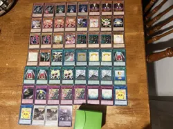 Yugioh Darklord fairy deck Comes Sleeved And Deck Box lot 09 - Image 1