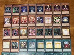 Yugioh Darklord fairy deck Comes Sleeved And Deck Box lot 09 - Image 2