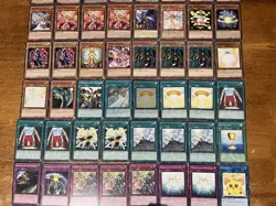 Yugioh Darklord fairy deck Comes Sleeved And Deck Box lot 09 - Image 4