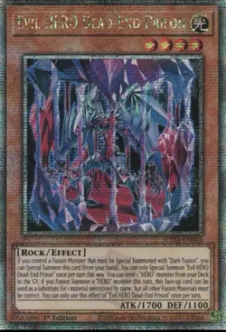 Yu-Gi-Oh! - Evil Hero Dead-End Prison (SECRET RARE) SUDA-EN002 - Image 1