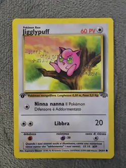 Jigglypuff 1st Edition Vintage 1999 Jungle Set Pokemon Card 54/64 NM - Image 1