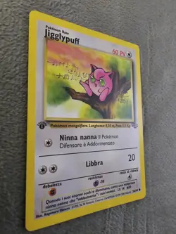 Jigglypuff 1st Edition Vintage 1999 Jungle Set Pokemon Card 54/64 NM - Image 2
