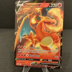 Charizard V 018/159 Crown Zenith Ultra Rare Holo Pokemon TCG Card - Image 1