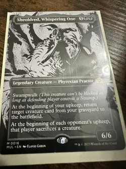 WOTC March of the Machine: Multiverse Legends Sheoldred, Whispering One NM - Image 1