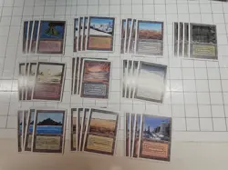 Magic The Gathering Dual Land Proxies Full Set Of 40 - Image 1