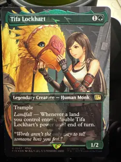 Tifa Lockhart (Borderless) (Chocobo Track Foil) Final Fantasy Foil - Image 1