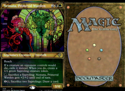 Magic the Gathering -MTG- Nemata, Primeval Warden Foil - Image 1