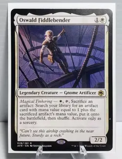 X 1 Oswald Fiddlebender NM-M AFR MTG Magic The Gathering - Image 1