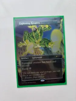 Lightning Greaves (1987) (Rainbow Foil) Secret Lair Drop Foil SL Pack Mint - Image 1